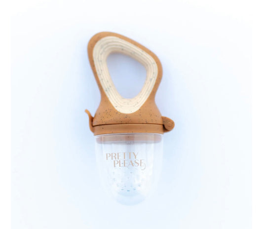 Mod Feeder™ (Speckled Almond) by Pretty Please Teethers